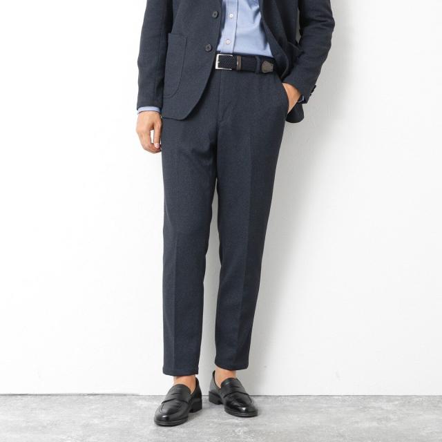 ノーリーズ（NOLLEY’S）/《ビジカジ/セットアップ対応》【尾州】先染めハニカムイージーPT 25AW