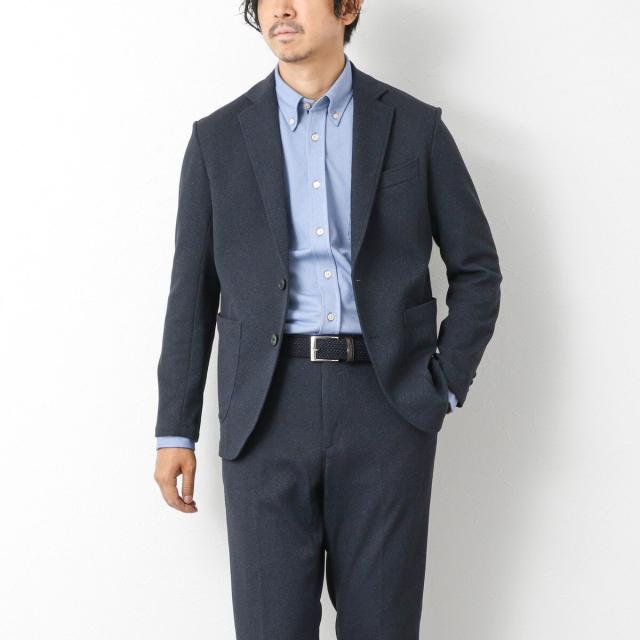 ノーリーズ（NOLLEY’S）/《ビジカジ/セットアップ対応》【尾州】先染めハニカムイージーPT 25AW