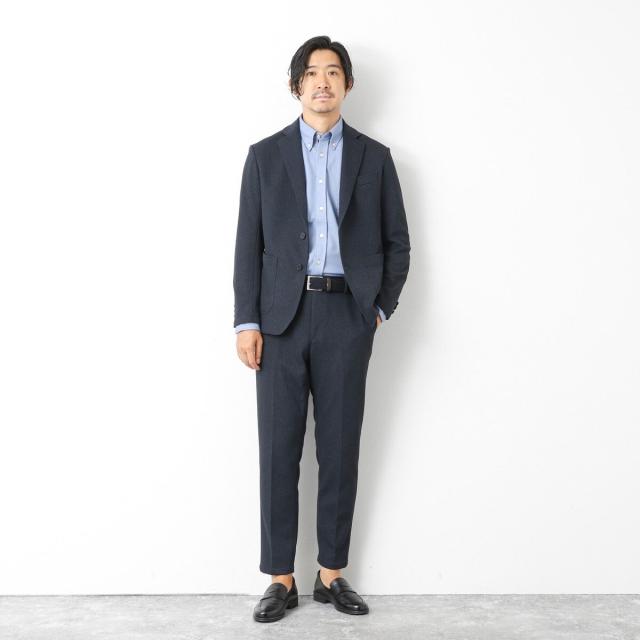 ノーリーズ（NOLLEY’S）/《ビジカジ/セットアップ対応》【尾州】先染めハニカムイージーPT 25AW