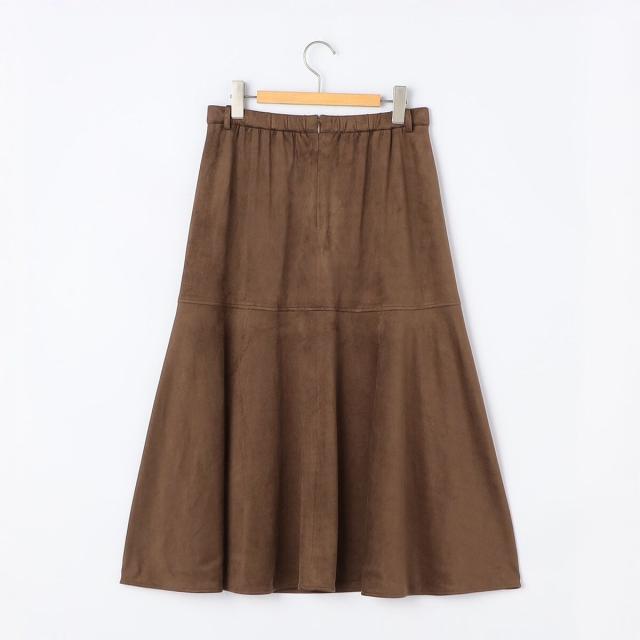ノーリーズ（NOLLEY’S）/《セットアップ対応》ウォッシャブルストレッチスエードフレアスカート