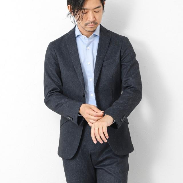 ノーリーズ（NOLLEY’S）/《ビジカジ/セットアップ対応》ポンチジャージJKT