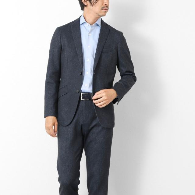 ノーリーズ（NOLLEY’S）/《ビジカジ/セットアップ対応》ポンチジャージJKT