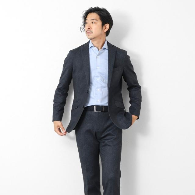 ノーリーズ（NOLLEY’S）/《ビジカジ/セットアップ対応》ポンチジャージJKT