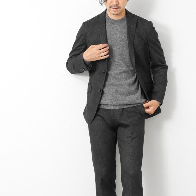 ノーリーズ（NOLLEY’S）/《ビジカジ/セットアップ対応》ポンチジャージJKT