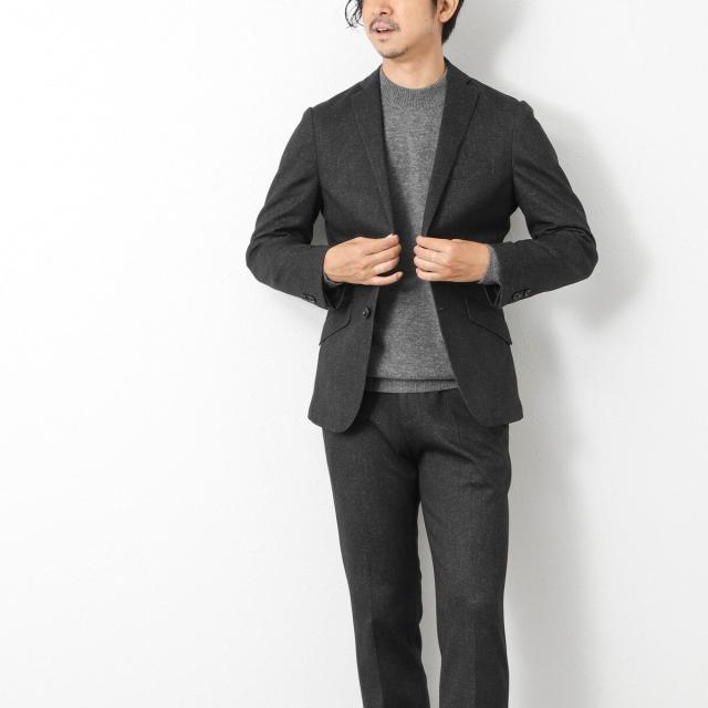 ノーリーズ（NOLLEY’S）/《ビジカジ/セットアップ対応》ポンチジャージJKT