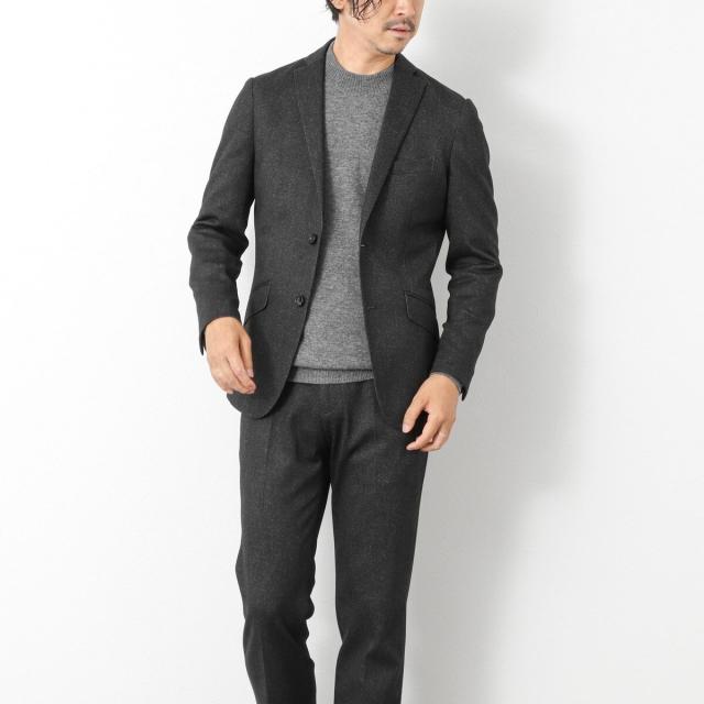 ノーリーズ（NOLLEY’S）/《ビジカジ/セットアップ対応》ポンチジャージJKT