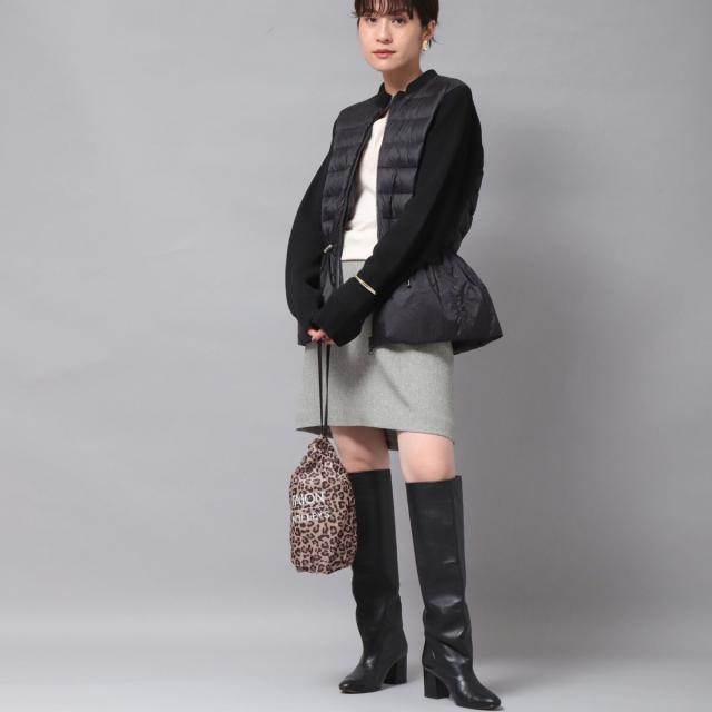 ノーリーズ（NOLLEY'S）/【TAION/タイオン】別注ニットコンビダウン