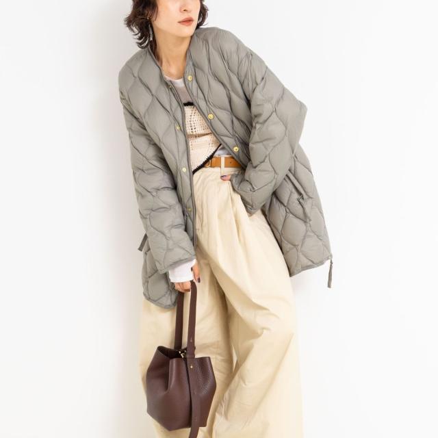 ノーリーズ（NOLLEY’S）/◇【WEB限定】【TAION/タイオン】別注M65ミドル丈ダウン