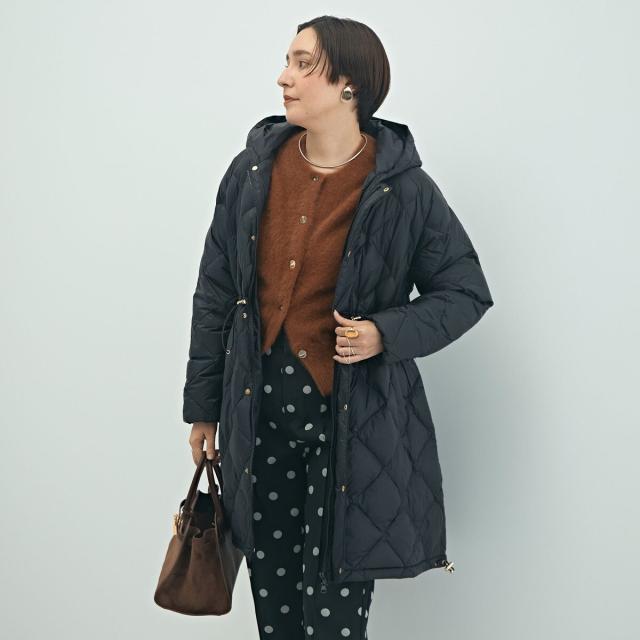 ノーリーズ（NOLLEY'S）/【TAION/タイオン】別注ミドル丈Aラインフード