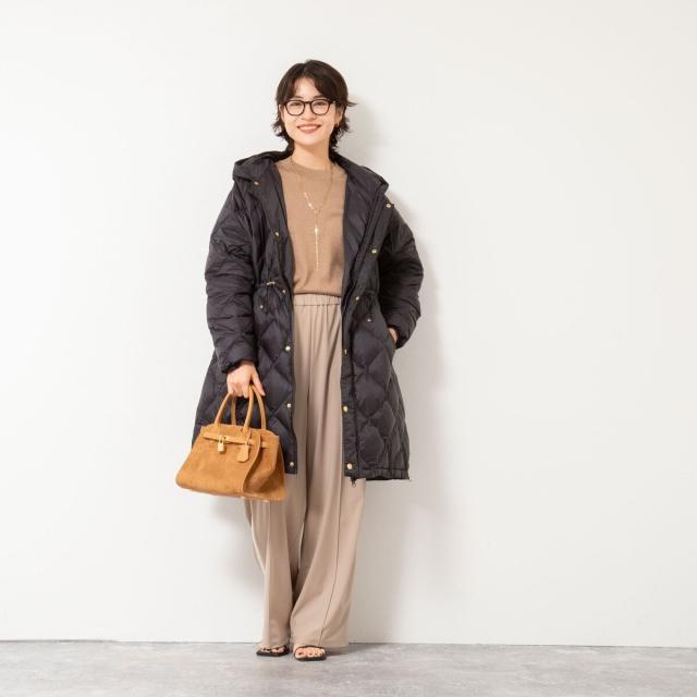 ノーリーズ（NOLLEY'S）/【TAION/タイオン】別注ミドル丈Aラインフード