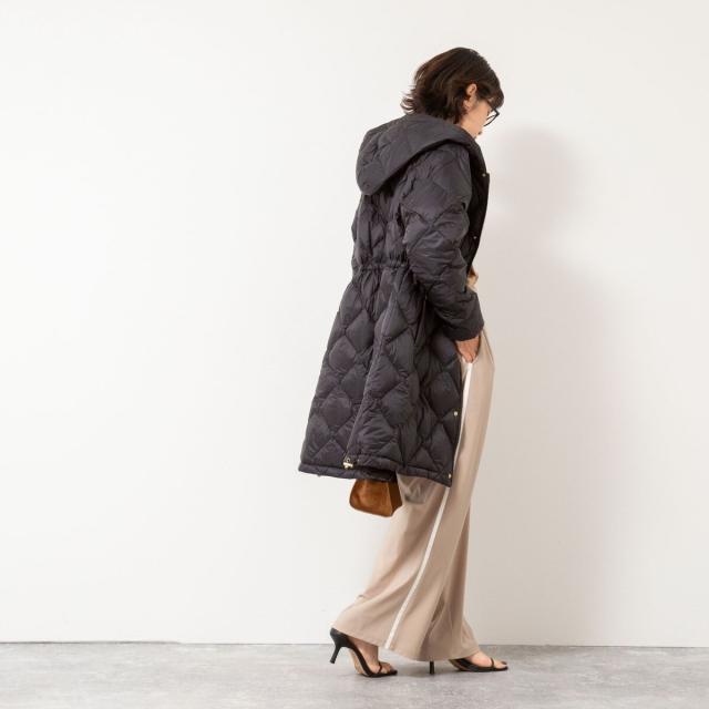 ノーリーズ（NOLLEY'S）/【TAION/タイオン】別注ミドル丈Aラインフード