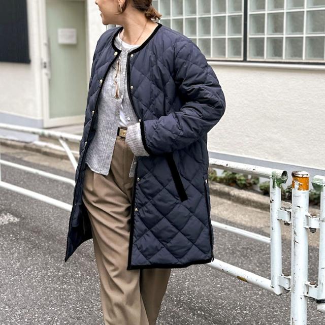 ノーリーズ（NOLLEY'S）/【TAION×LIMONTA】別注ベロアパイピングロング