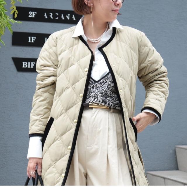 ノーリーズ（NOLLEY'S）/【TAION×LIMONTA】別注ベロアパイピングロング