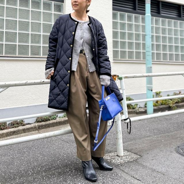 ノーリーズ（NOLLEY'S）/【TAION×LIMONTA】別注ベロアパイピングロング