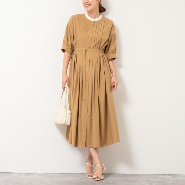 ノーリーズ（NOLLEY’S）/タックシャツワンピース