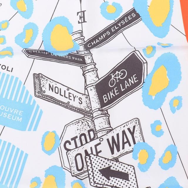 ノーリーズ（NOLLEY'S）/シルクプリントスカーフ66 ⠀ 秋冬に