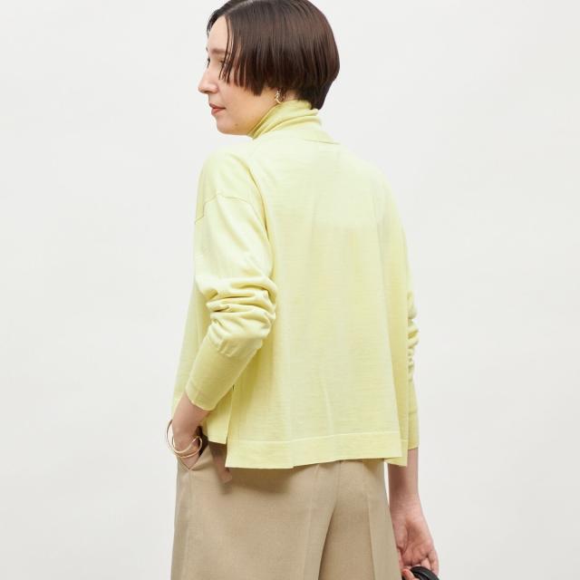 ノーリーズ（NOLLEY’S）/《手洗い可能》《アンサンブル対応》18G天竺ゆったりVネックカーディガン