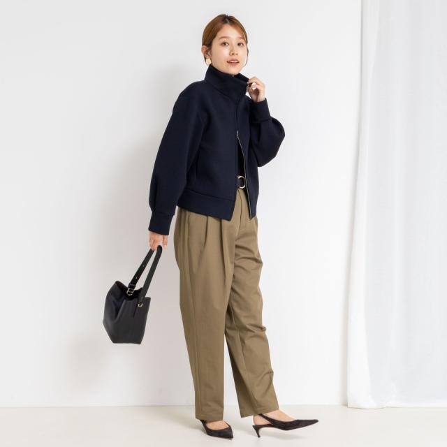 ノーリーズ（NOLLEY’S）/《セットアップ対応》ウォッシャブルエアボールスタンドジップブルゾン