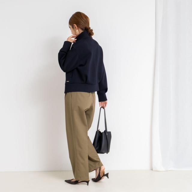 ノーリーズ（NOLLEY’S）/《セットアップ対応》ウォッシャブルエアボールスタンドジップブルゾン