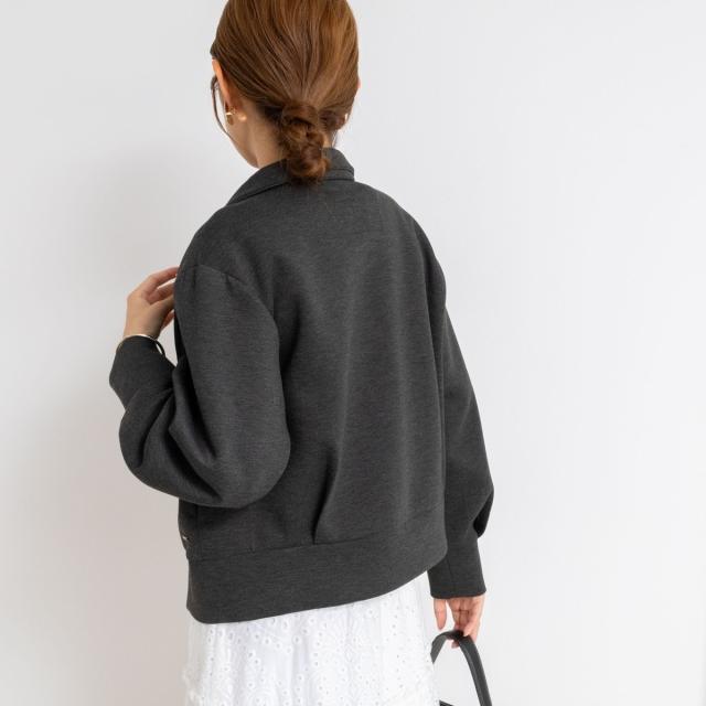 ノーリーズ（NOLLEY’S）/《セットアップ対応》ウォッシャブルエアボールスタンドジップブルゾン