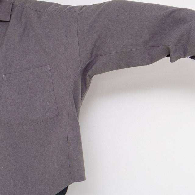 リエミラー（Rie Miller）/《セットアップ対応》オープンカラービッグシルエットシャツ