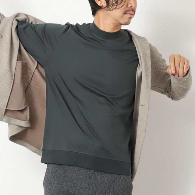 ノーリーズ グッドマン（NOLLEY’S goodman）/《ビジカジ対応》シルケットスムースドレスL/S Tシャツ 25AW