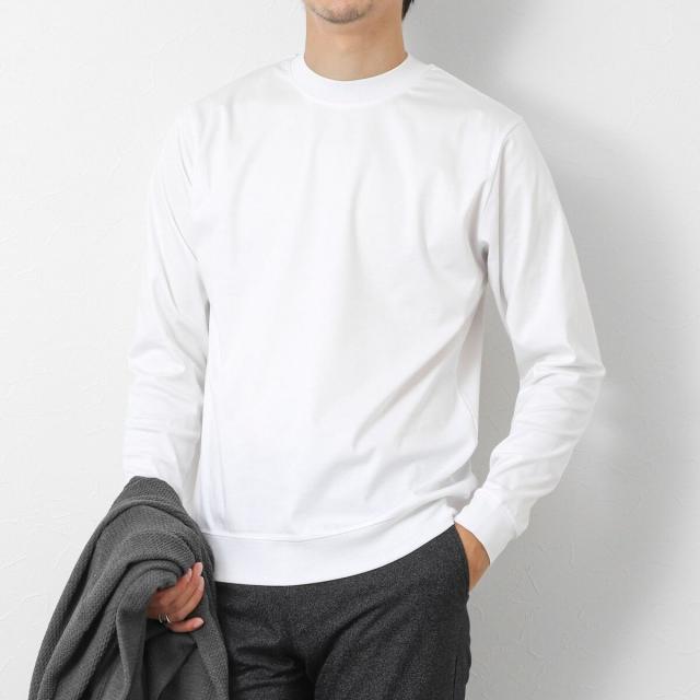 ノーリーズ グッドマン（NOLLEY’S goodman）/《ビジカジ対応》シルケットスムースドレスL/S Tシャツ 25AW