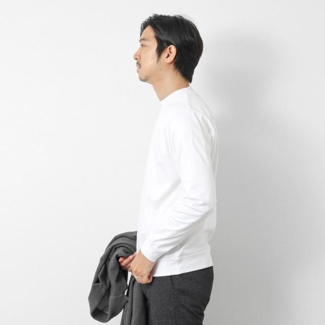 ノーリーズ グッドマン（NOLLEY’S goodman）/《ビジカジ対応》シルケットスムースドレスL/S Tシャツ 25AW