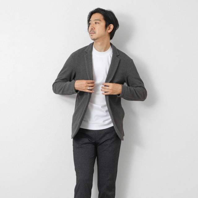 ノーリーズ グッドマン（NOLLEY’S goodman）/《ビジカジ対応》シルケットスムースドレスL/S Tシャツ 25AW