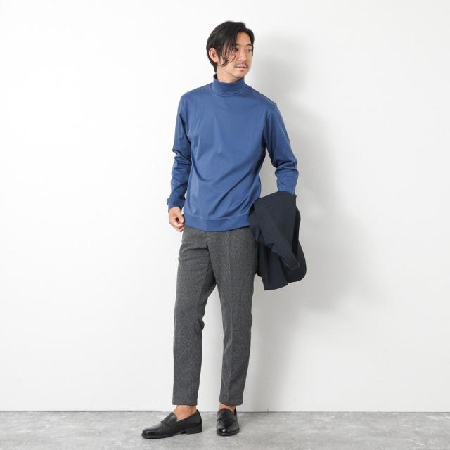 ノーリーズ グッドマン（NOLLEY’S goodman）/《ビジカジ対応》シルケットスムースドレスL/S TN Tシャツ 25AW