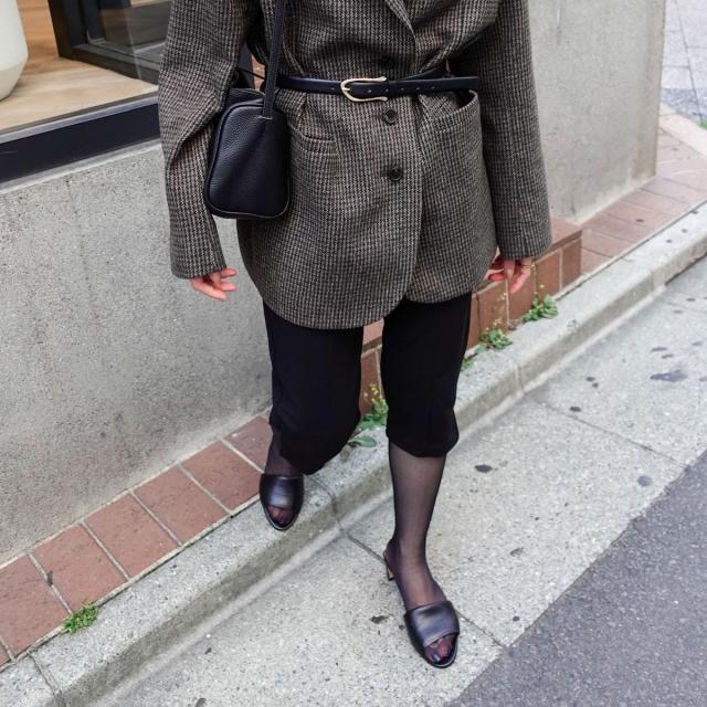 マクウェル（MAQWEL）/【MAQWEL/マクウェル】ウォッシャブルカプリジョーゼットパンツ