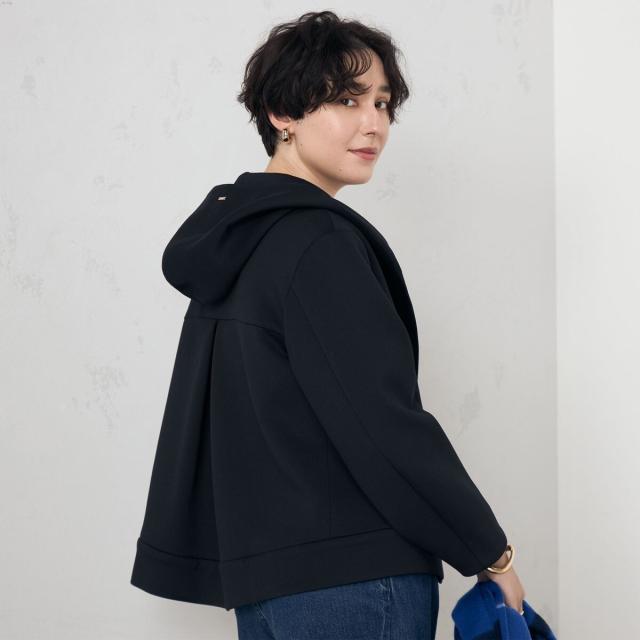 ノーリーズ（NOLLEY’S）/《セットアップ対応》ウォッシャブルエアボールフードブルゾン