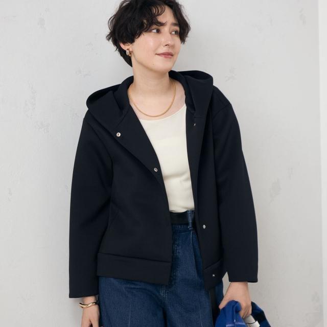 ノーリーズ（NOLLEY’S）/《セットアップ対応》ウォッシャブルエアボールフードブルゾン