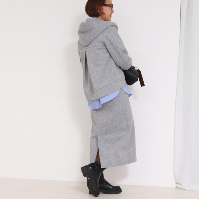 ノーリーズ（NOLLEY’S）/《セットアップ対応》ウォッシャブルエアボールフードブルゾン