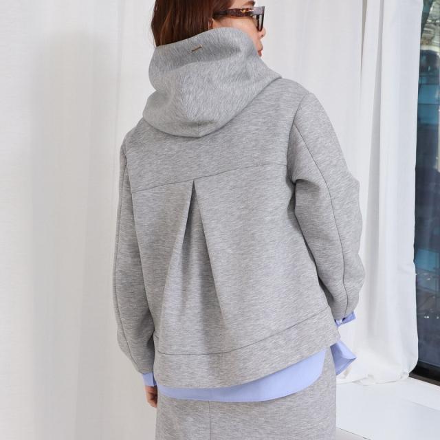 ノーリーズ（NOLLEY’S）/《セットアップ対応》ウォッシャブルエアボールフードブルゾン