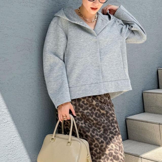 ノーリーズ（NOLLEY’S）/《セットアップ対応》ウォッシャブルエアボールフードブルゾン