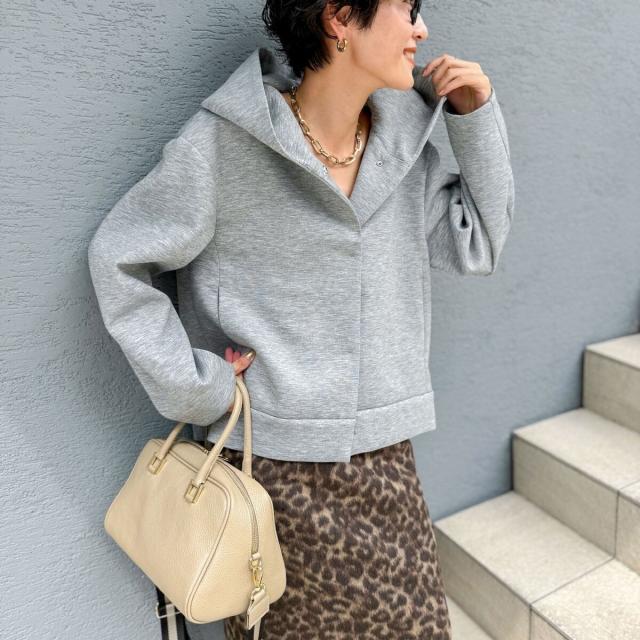 ノーリーズ（NOLLEY’S）/《セットアップ対応》ウォッシャブルエアボールフードブルゾン