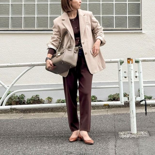 リエミラー（Rie Miller）/《手洗い可能》《セットアップ対応》ニットオールインワン