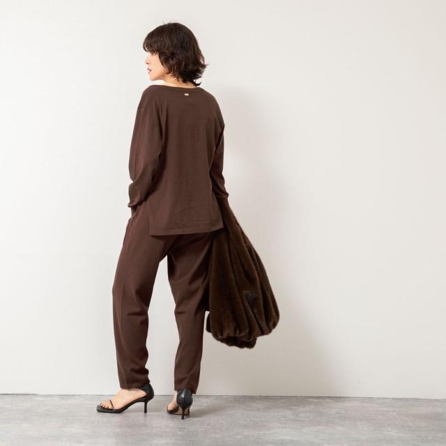 リエミラー（Rie Miller）/《手洗い可能》《セットアップ対応》ニットオールインワン