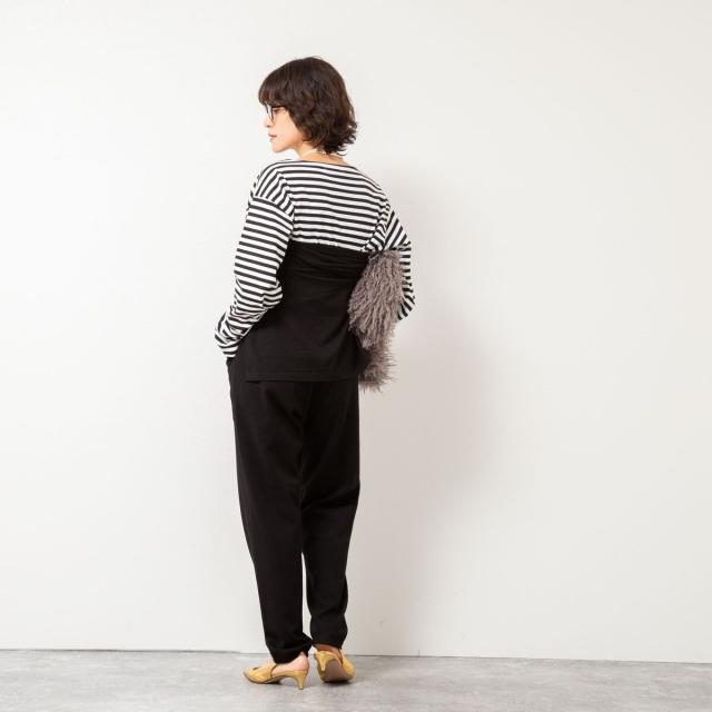 リエミラー（Rie Miller）/《手洗い可能》《セットアップ対応》ニットオールインワン