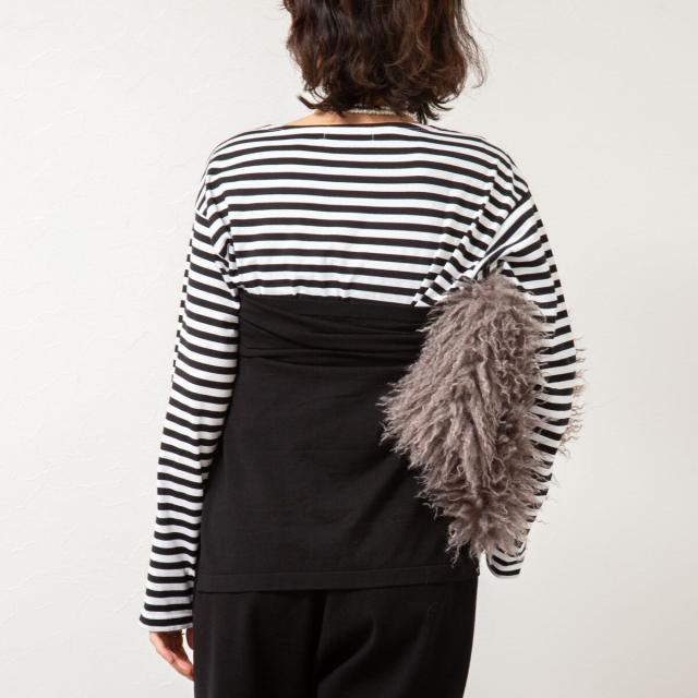 リエミラー（Rie Miller）/《手洗い可能》《セットアップ対応》ニットオールインワン