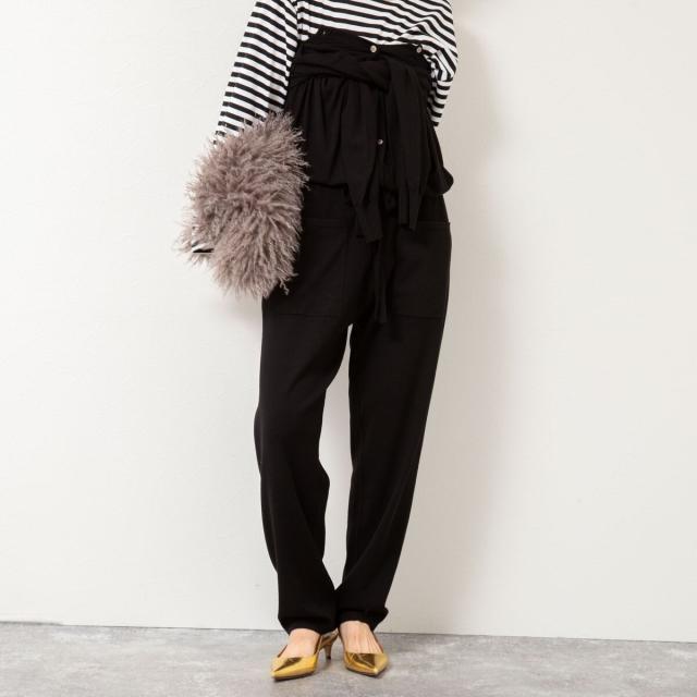 リエミラー（Rie Miller）/《手洗い可能》《セットアップ対応》ニットオールインワン