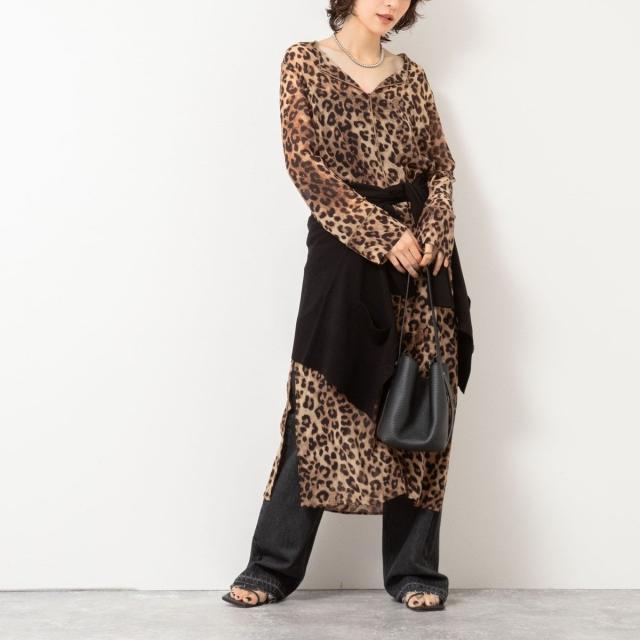 リエミラー（Rie Miller）/カフタンシフォンワンピース