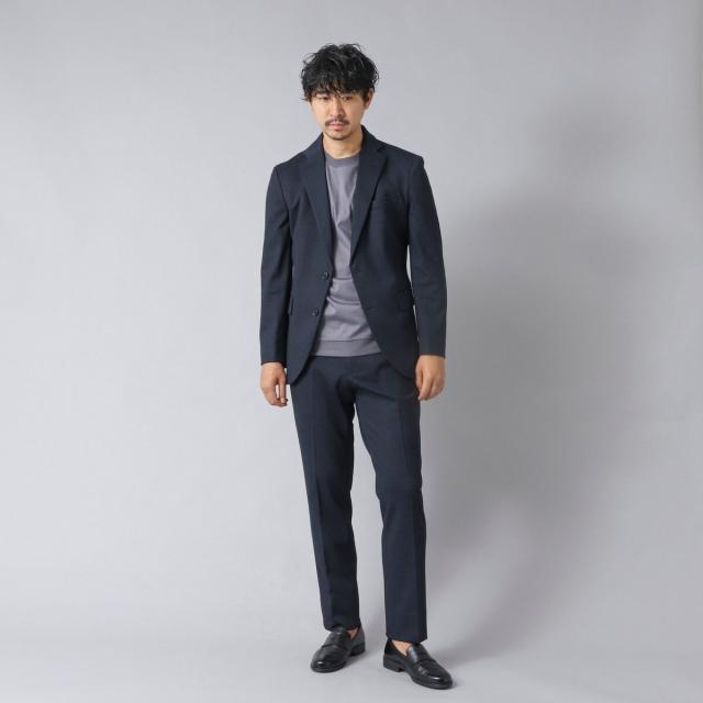 ノーリーズ グッドマン（NOLLEY’S goodman）/【ACTIVE SECT】《セットアップ》ポンチプリントスーツ ジャケット&パンツ 25AW