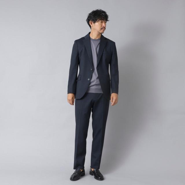 ノーリーズ グッドマン（NOLLEY’S goodman）/【ACTIVE SECT】《セットアップ》ポンチプリントスーツ ジャケット&パンツ 25AW