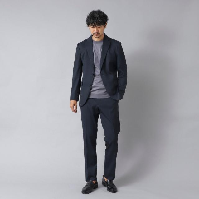 ノーリーズ グッドマン（NOLLEY’S goodman）/【ACTIVE SECT】《セットアップ》ポンチプリントスーツ ジャケット&パンツ 25AW