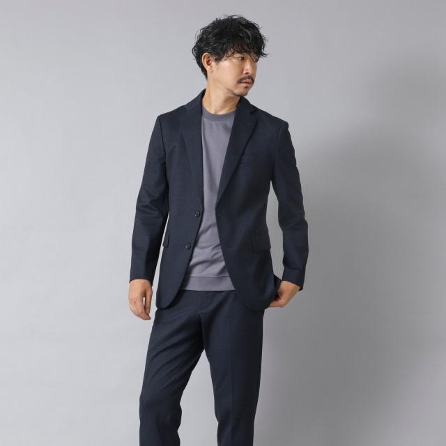 ノーリーズ グッドマン（NOLLEY’S goodman）/【ACTIVE SECT】《セットアップ》ポンチプリントスーツ ジャケット&パンツ 25AW