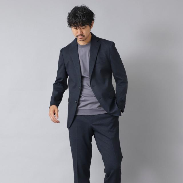 ノーリーズ グッドマン（NOLLEY’S goodman）/【ACTIVE SECT】《セットアップ》ポンチプリントスーツ ジャケット&パンツ 25AW