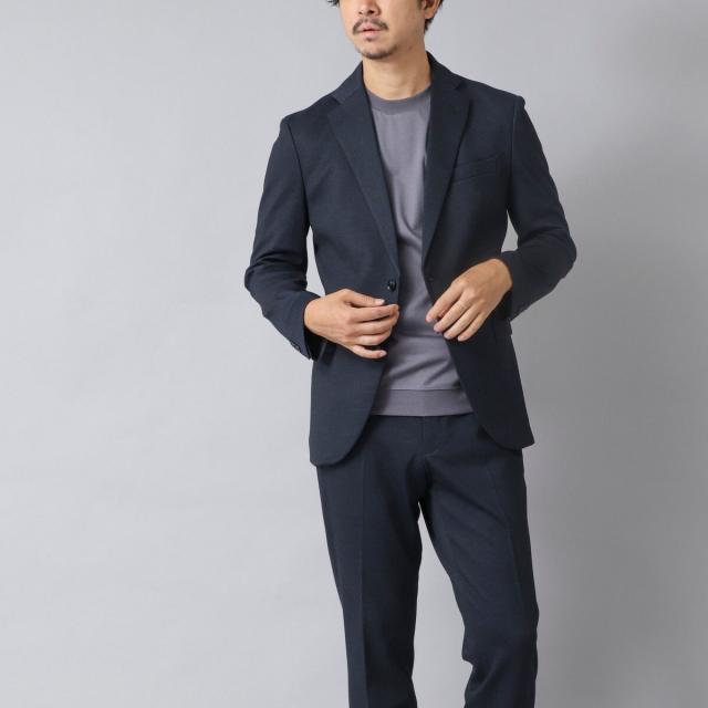 ノーリーズ グッドマン（NOLLEY’S goodman）/【ACTIVE SECT】《セットアップ》ポンチプリントスーツ ジャケット&パンツ 25AW