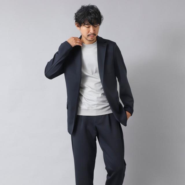 ノーリーズ グッドマン（NOLLEY’S goodman）/【ACTIVE SECT】《セットアップ》ダブルニットスーツ ジャケット&パンツ 25AW